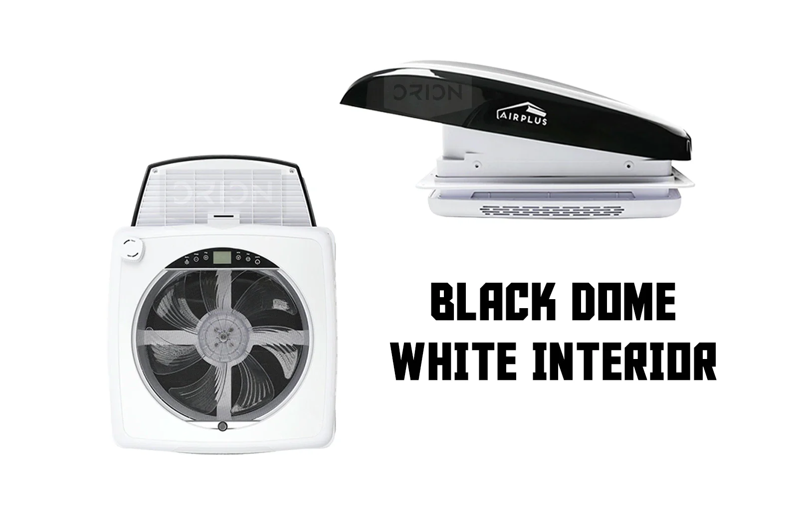 AirPlus 12V Brushless Roof Fan with Remote, LED, Blackout Shade & Bug Screen - Image 10