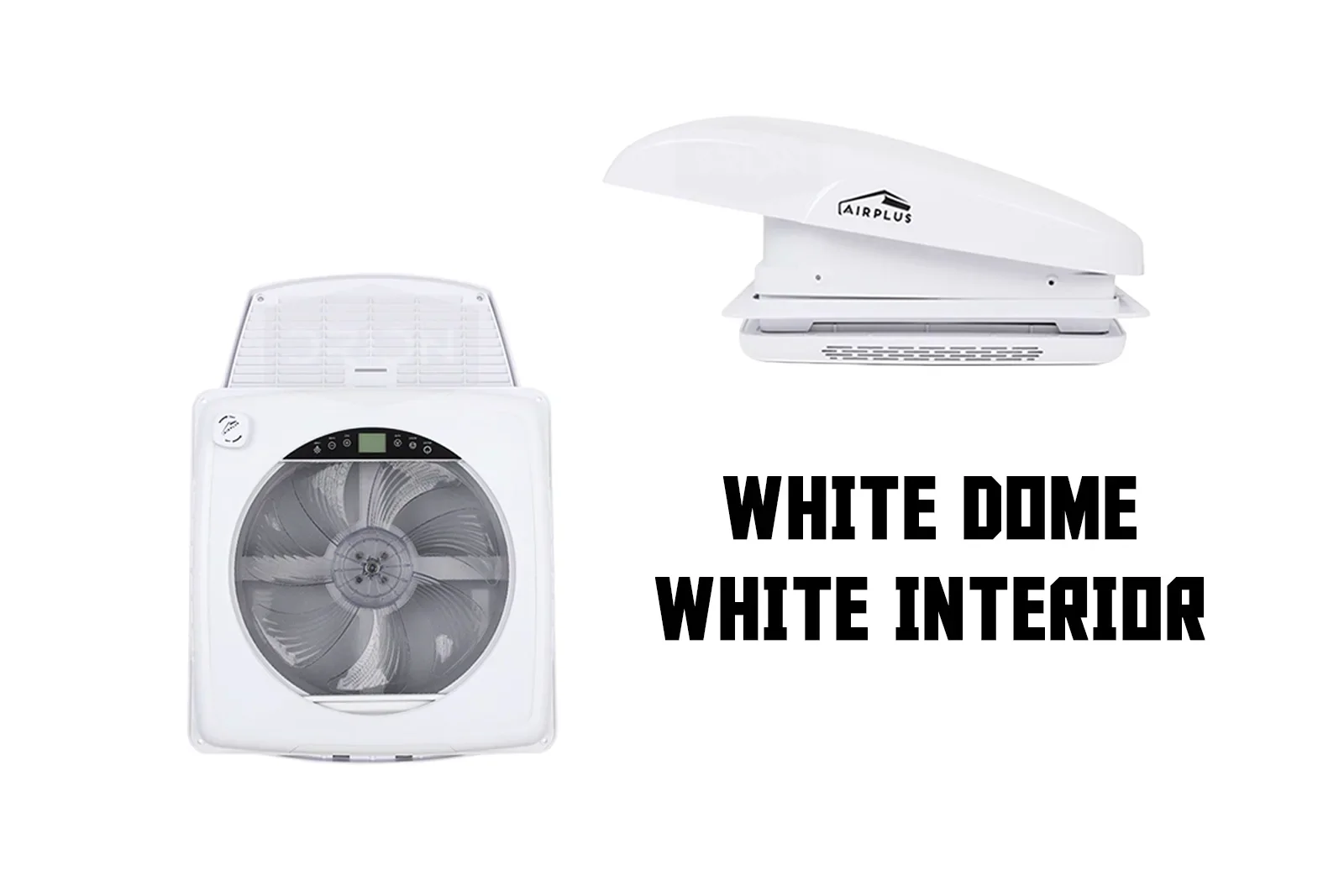 AirPlus 12V Brushless Roof Fan with Remote, LED, Blackout Shade & Bug Screen - Image 14