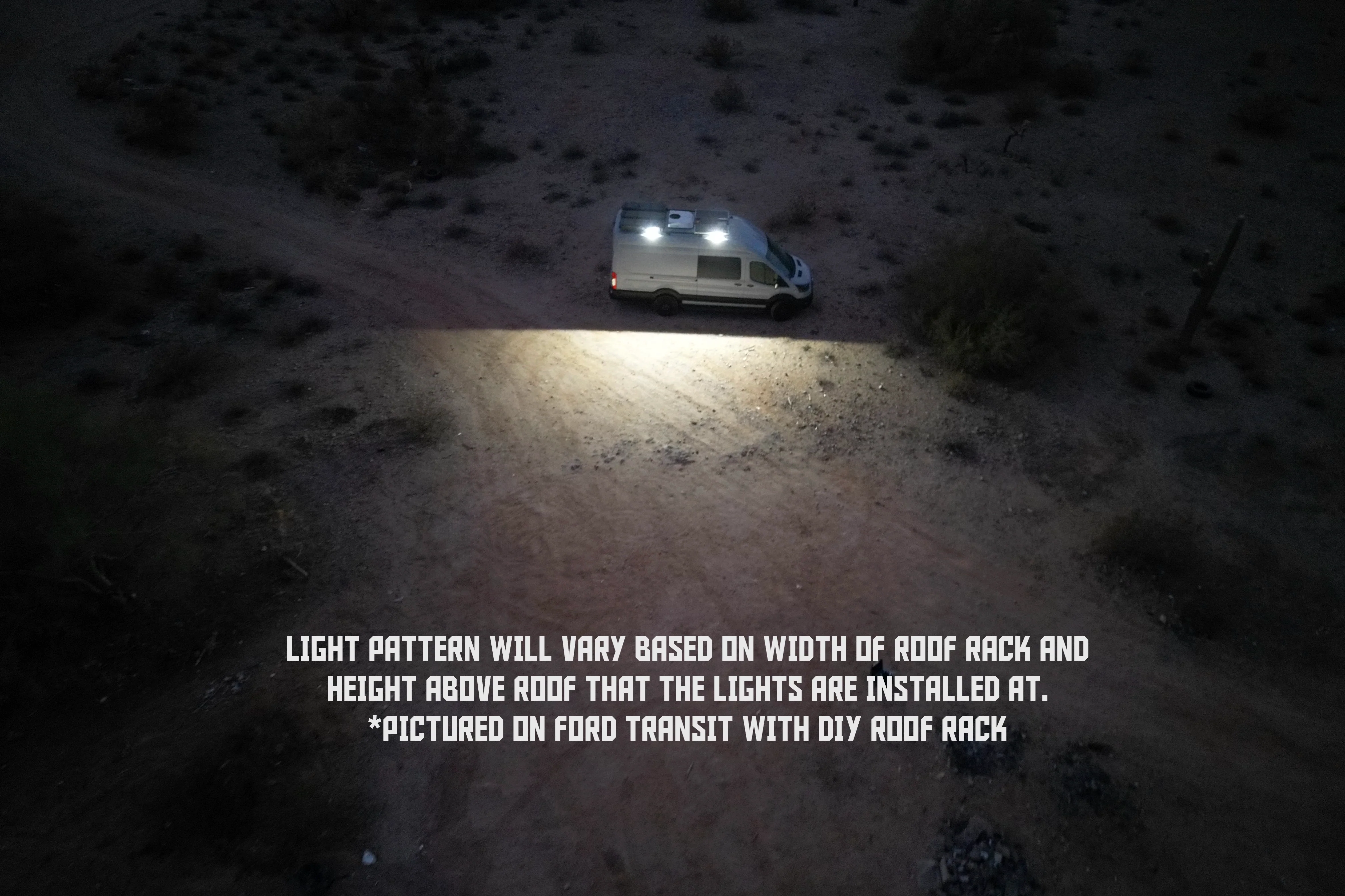 Senna 45 Degree LED Scene Lights | Vans & Roof Racks - Image 7